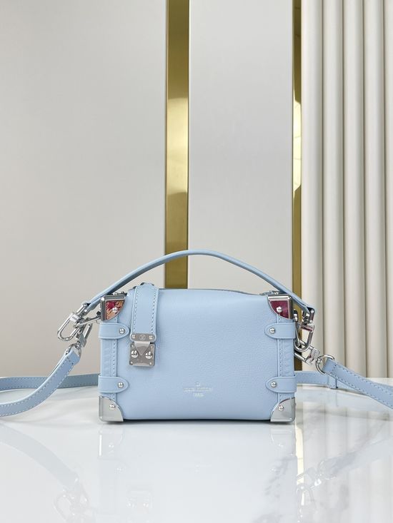 Louis Vuitton SIDE TRUNK Leather Box Bag M25067