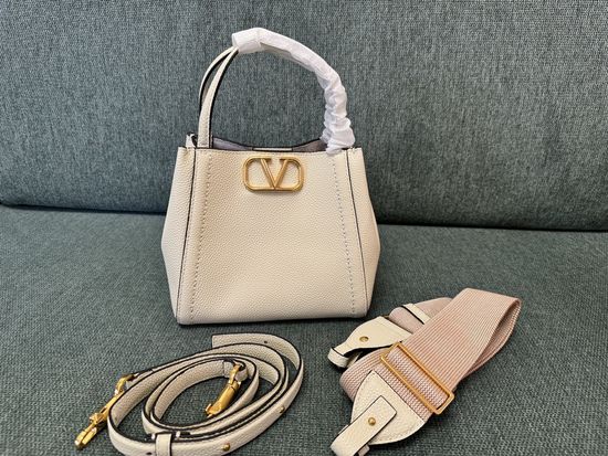 Valentino VLOGO Signature Grain Leather Bag 6099
