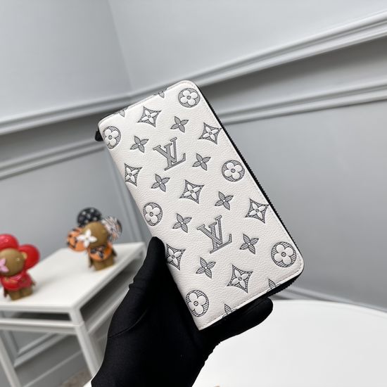 Louis Vuitton Monogram Shadow Zipper Wallet M83381