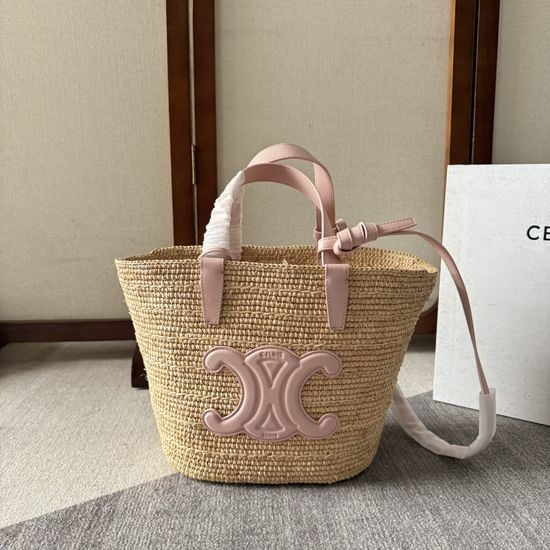 Celine TEEN Classic Woven Basket Bag 115802