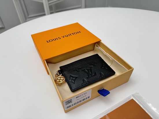 Louis Vuitton Charms Monogram Empreinte Leather Card Case 11166