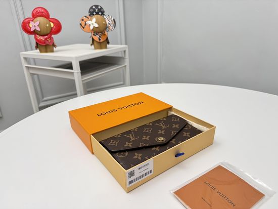 Louis Vuitton Wallet Envelope Monogram Canvas Elegant M83580