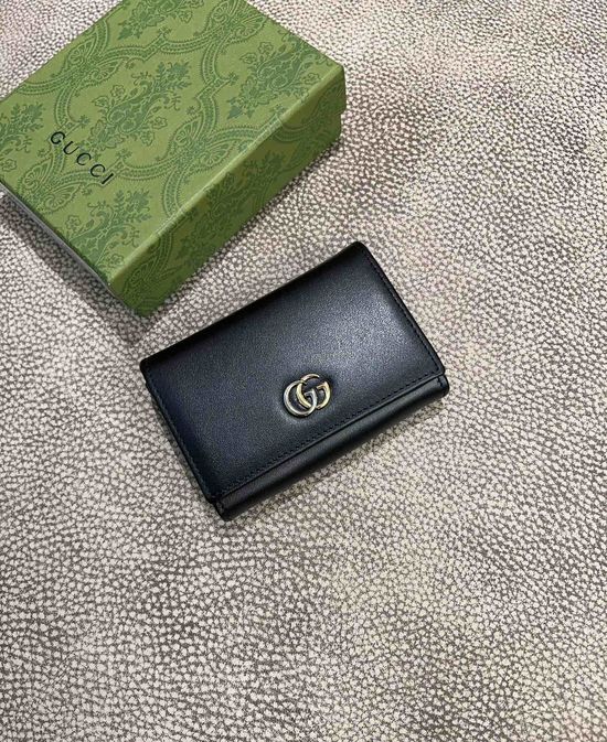 Gucci Wallet Double G Logo Card Holder 790067