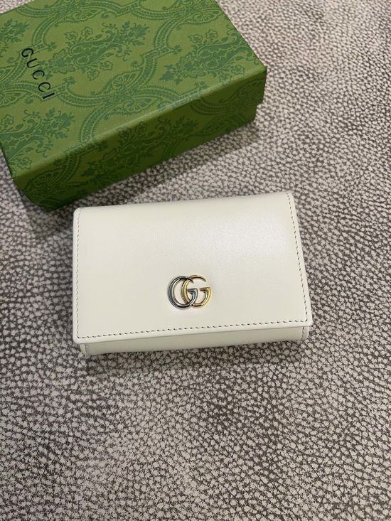 Gucci Wallet Double G Logo Card Holder 790067
