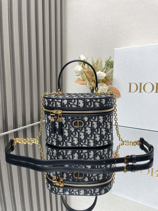 Christian Dior 30 Montaigne Small Vanity Oblique Bag 5198