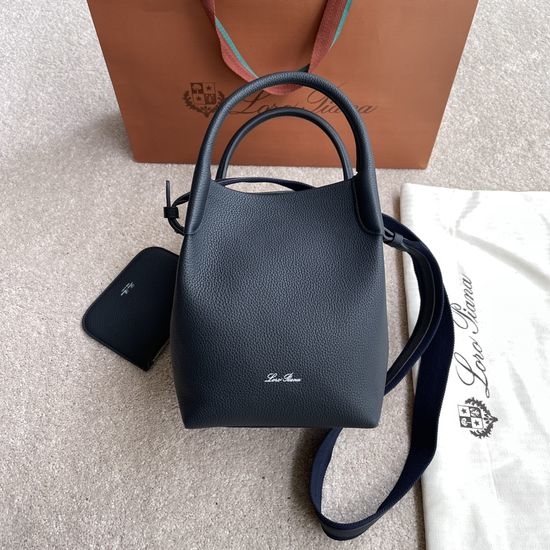 Loro Piana Bale Calfskin Bucket Bag FAI8964