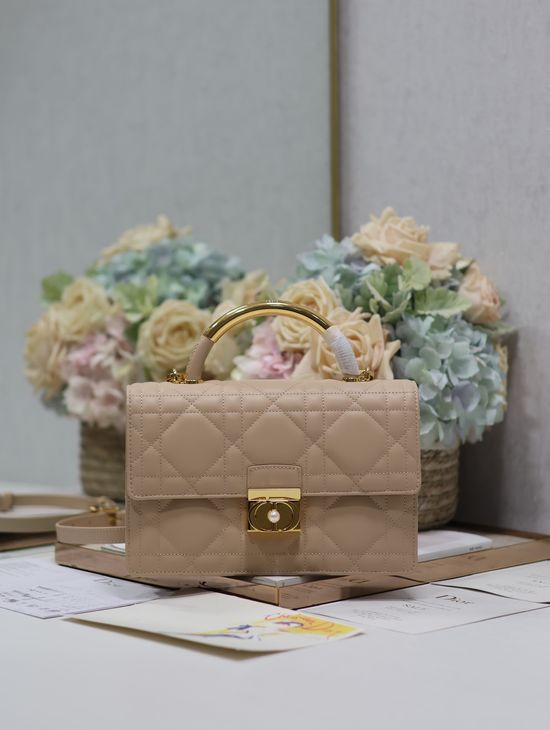 Christian Dior Ange Elegant Pink Handbag 4402