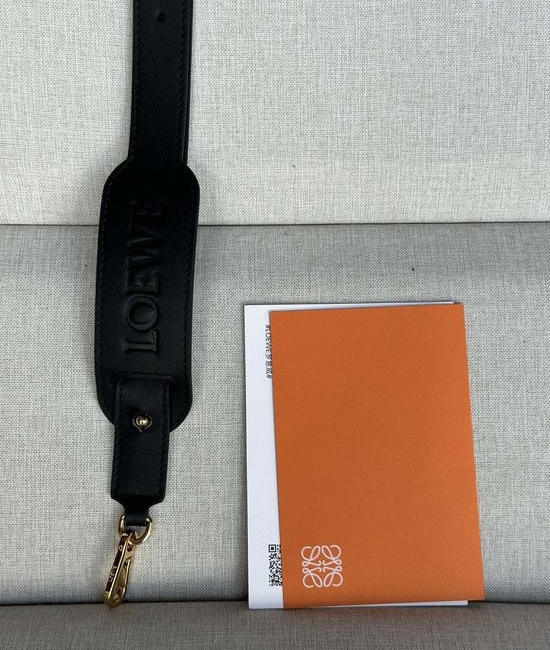 Loewe Embossed Padded Leather Shoulder Strap 0136