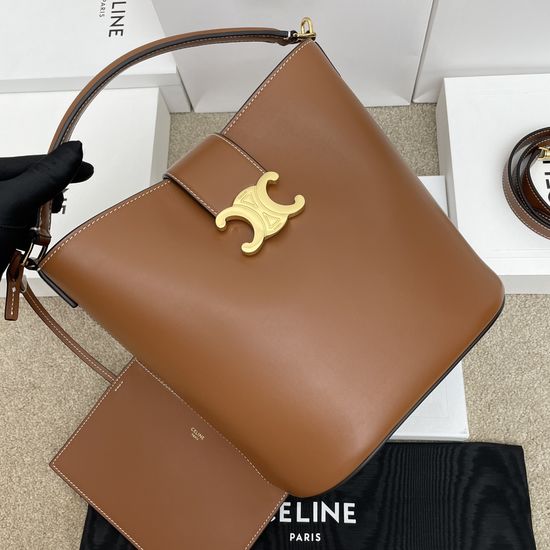 Celine LOUISE Smooth Leather Crossbody Bag 116613