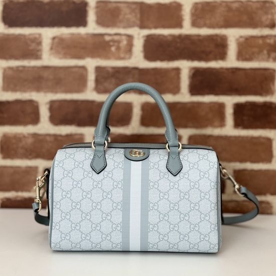 Gucci Grey Blue Handbag 772061