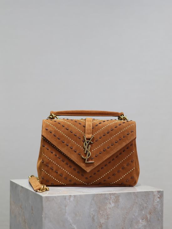 Yves Saint Laurent Monogram College Messenger Bag 392737