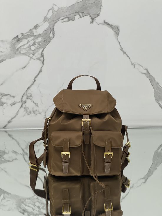 Prada Nylon Backpack Classic Large Capacity 1BZ677
