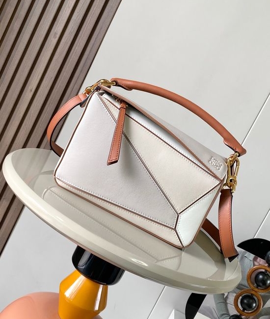 Loewe Puzzle Small Grain Leather Handbag 9005