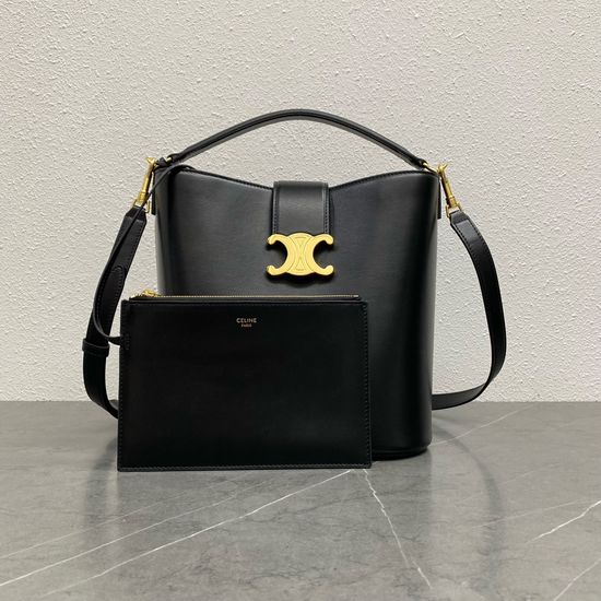 Celine Louise Calfskin Bucket Bag 116613