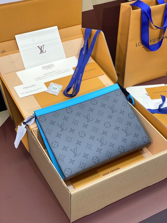 Louis Vuitton Monogram Eclipse Pouch M44466