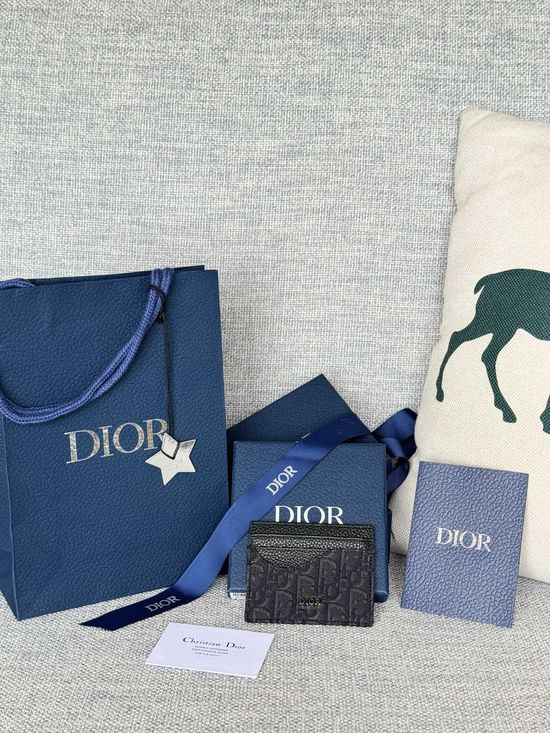 Christian Dior Saddle Card Holder 2ADCH164YKS_H05E1