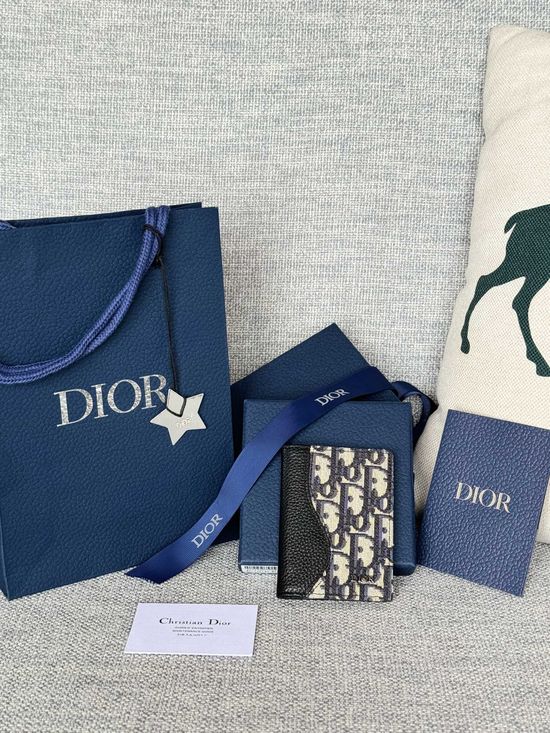 Christian Dior Saddle Series Card Holder 2ESCH138