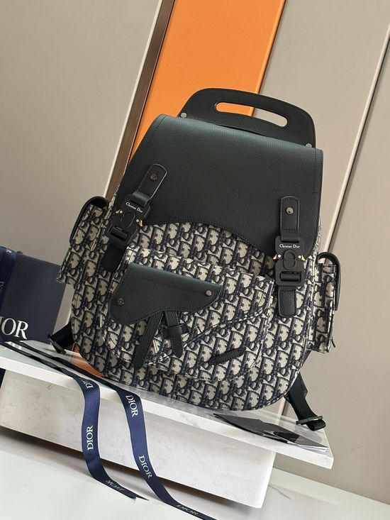 Christian Dior Gallop Backpack Oblique Printed 93395