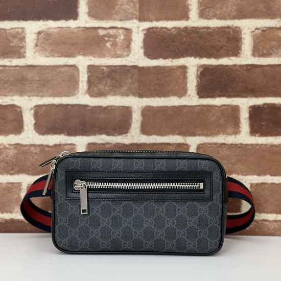 Gucci Handbag Black PVC 792094