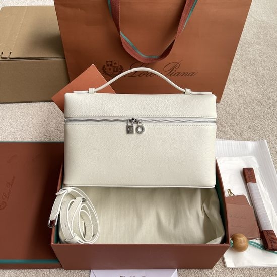 Loro Piana Lunch Box Bag Off-white FAI 4043