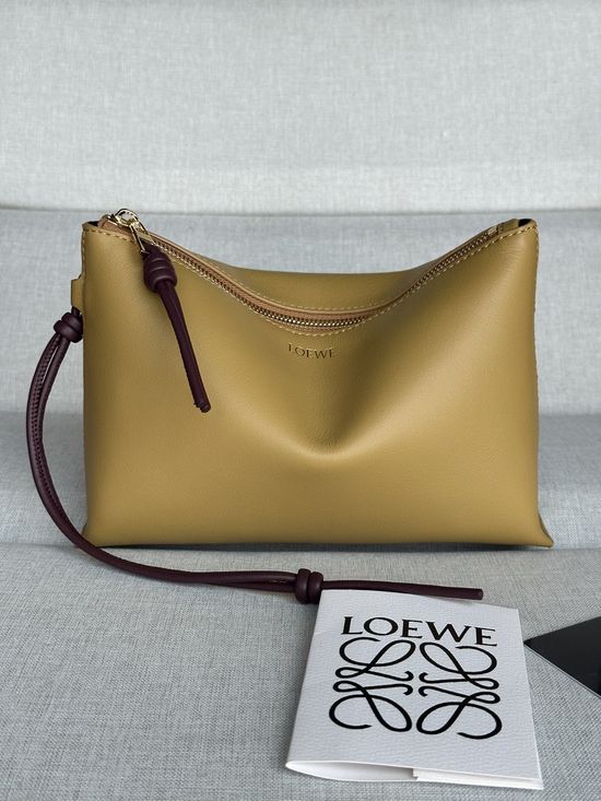 Loewe Knot Nappa Leather Clutch 3045