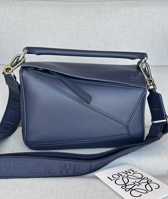 Loewe Puzzle Satin Calfskin Crossbody Bag 7701