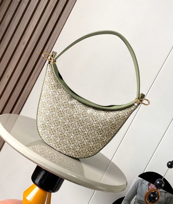 Loewe Luna Hobo Jacquard Leather Bag 9072