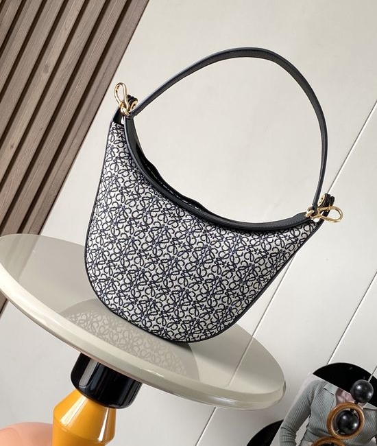 Loewe Luna Hobo Jacquard Leather Bag 9072