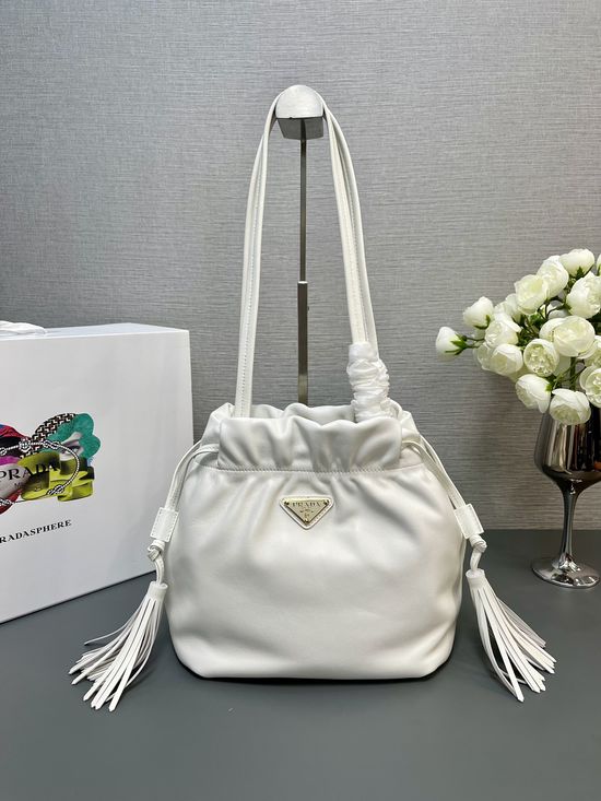 Prada Drawstring Bucket Bag 1BG541