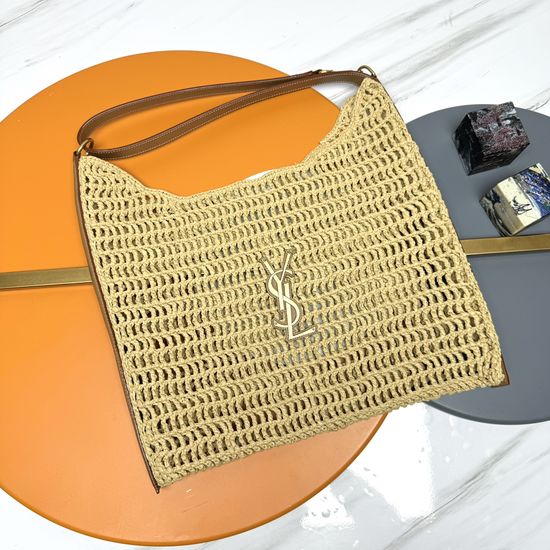 Yves Saint Laurent Oxalis Woven Shoulder Bag 773984