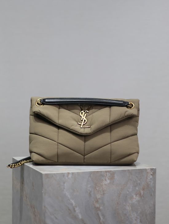 Yves Saint Laurent Loulou Puffer Nylon Shoulder Bag 577476