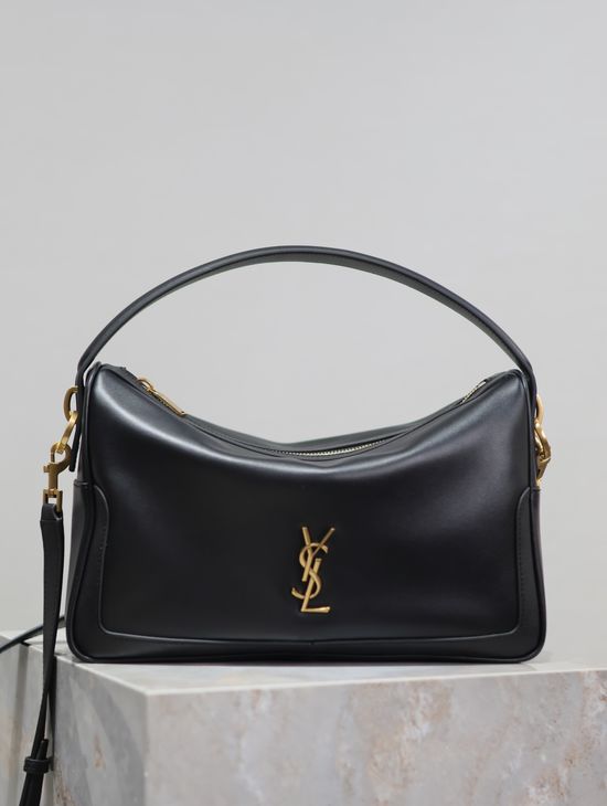 Yves Saint Laurent Camera Supple Nappa Leather Lunch Box Bag 753826
