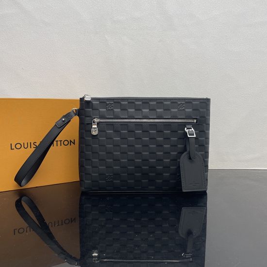 Louis Vuitton Takeoff Damier Infini Leather Pouch N40504