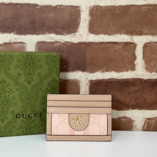 Gucci Handbag Grey Pink 523159
