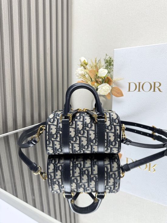 Christian Dior Mini Leather Top Handle Bag 2348