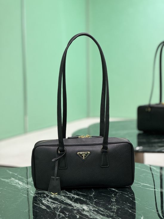 Prada Long Handle Saffiano Leather Handbag 1BB116