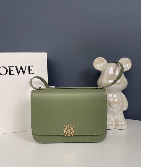 Loewe Goya Silk Cowhide Handbag 9067