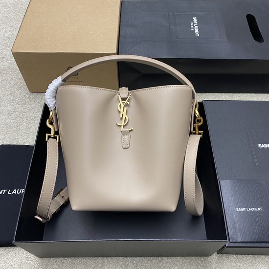Yves Saint Laurent LE 5A7 Small Bucket Bag in Black 749036