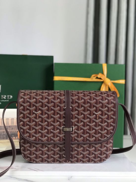 Goyard Belvedère Litchi Pattern Shoulder Bag 020183-1