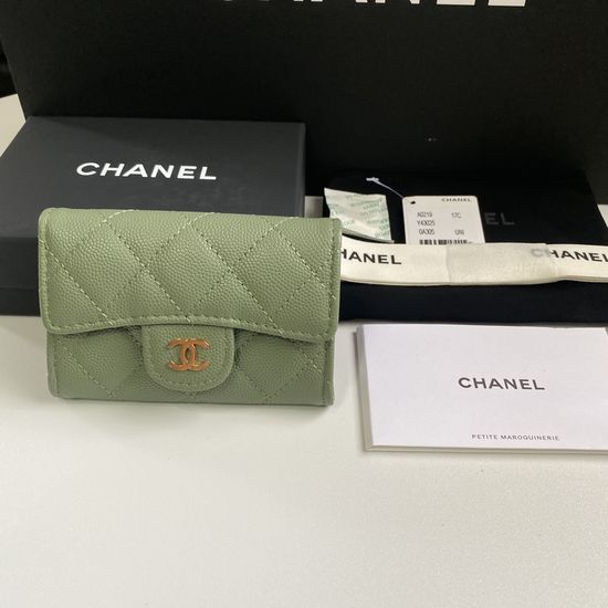 Chanel Card Holder Classic Premium Leather Card Holder P0219