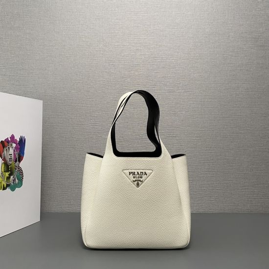 Prada Panier Soft Calfskin Bucket Bag 1BG335