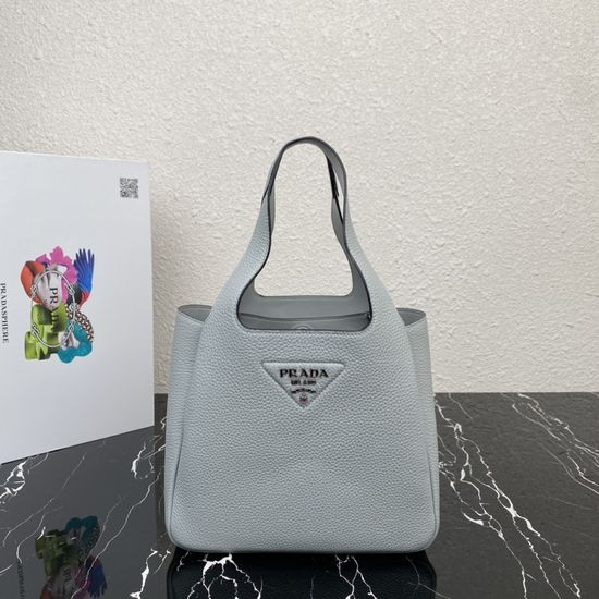 Prada Panier Soft Calfskin Bucket Bag 1BG335