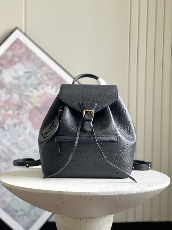 Louis Vuitton Montsouris Backpack Black M45205