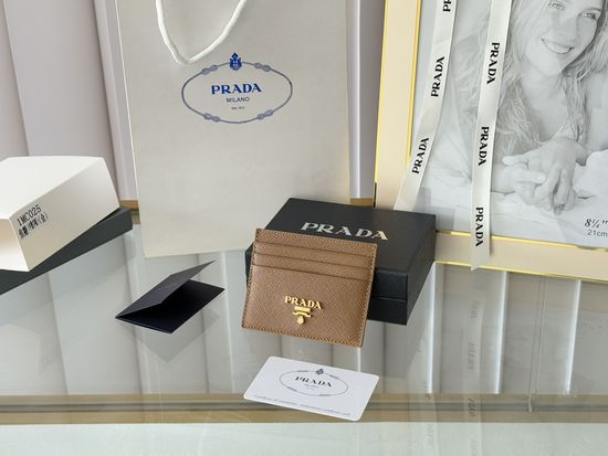 Prada Saffiano Leather Card Holder 1MC025