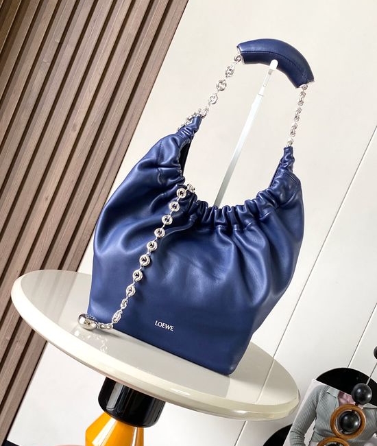 Loewe Squeeze Handbag Chic Nappa Leather 9042
