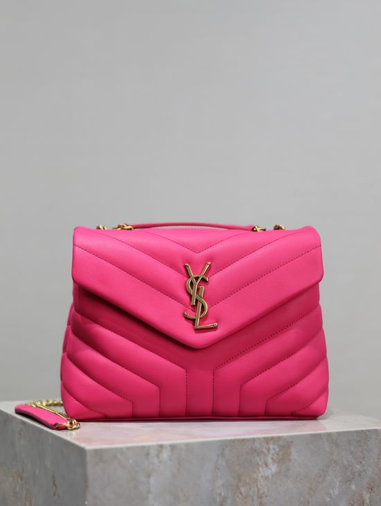 Yves Saint Laurent Loulou Leather Handbag 494699