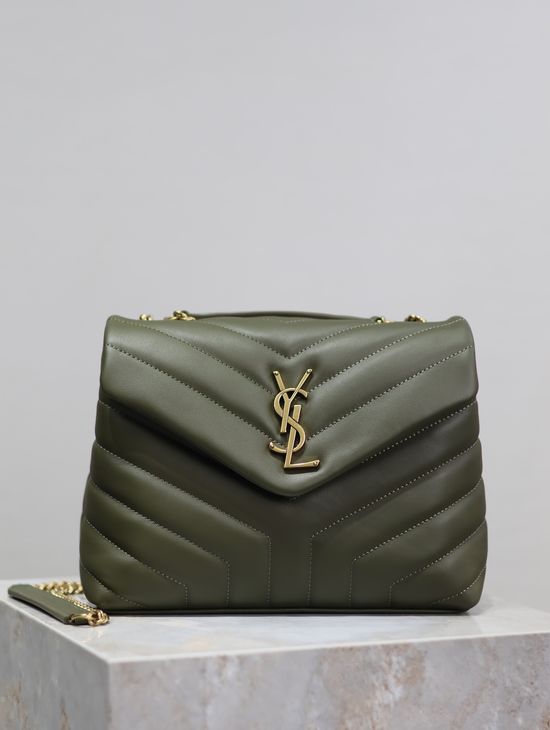 Yves Saint Laurent Loulou Leather Crossbody Handbag 494699