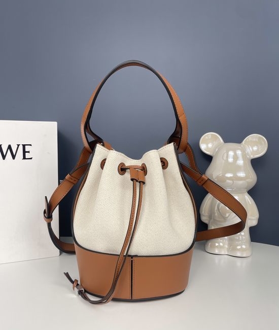 Loewe Balloon Small Jacquard Bucket Bag 9083