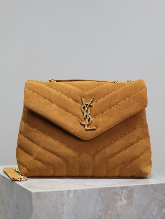 Yves Saint Laurent Loulou Leather Versatile Shoulder Bag 494699