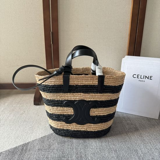 Celine TEEN Classic Woven Basket Bag 115802